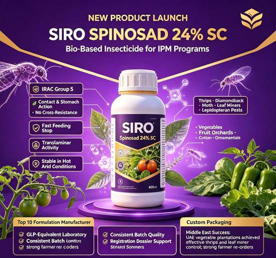 New Product Launch: SIRO Spinosad 24% SC | FAQ for Global Distributors